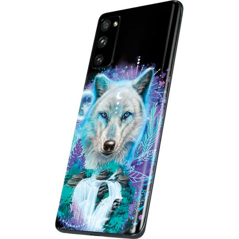 Night Wolf by Sheena Pike Galaxy S20 Fan Edition Skin